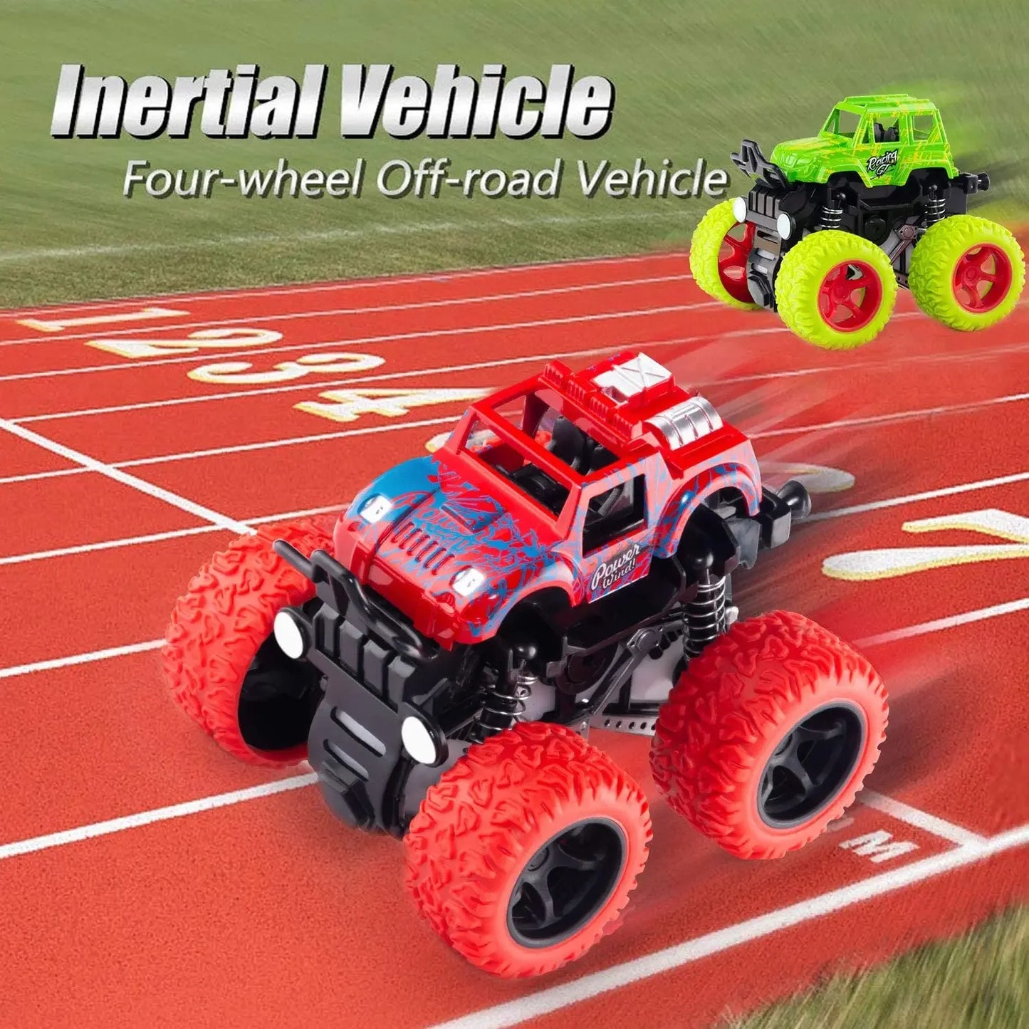 MOONBIFFY 1:36 Off-Road Inertial Diecast Car⭐⭐⭐⭐⭐