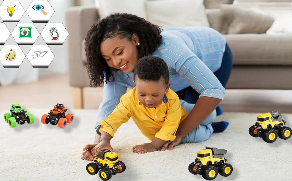 MOONBIFFY 1:36 Off-Road Inertial Diecast Car⭐⭐⭐⭐⭐