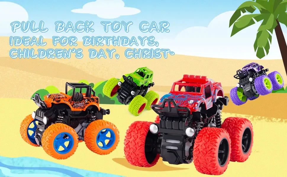 MOONBIFFY 1:36 Off-Road Inertial Diecast Car⭐⭐⭐⭐⭐