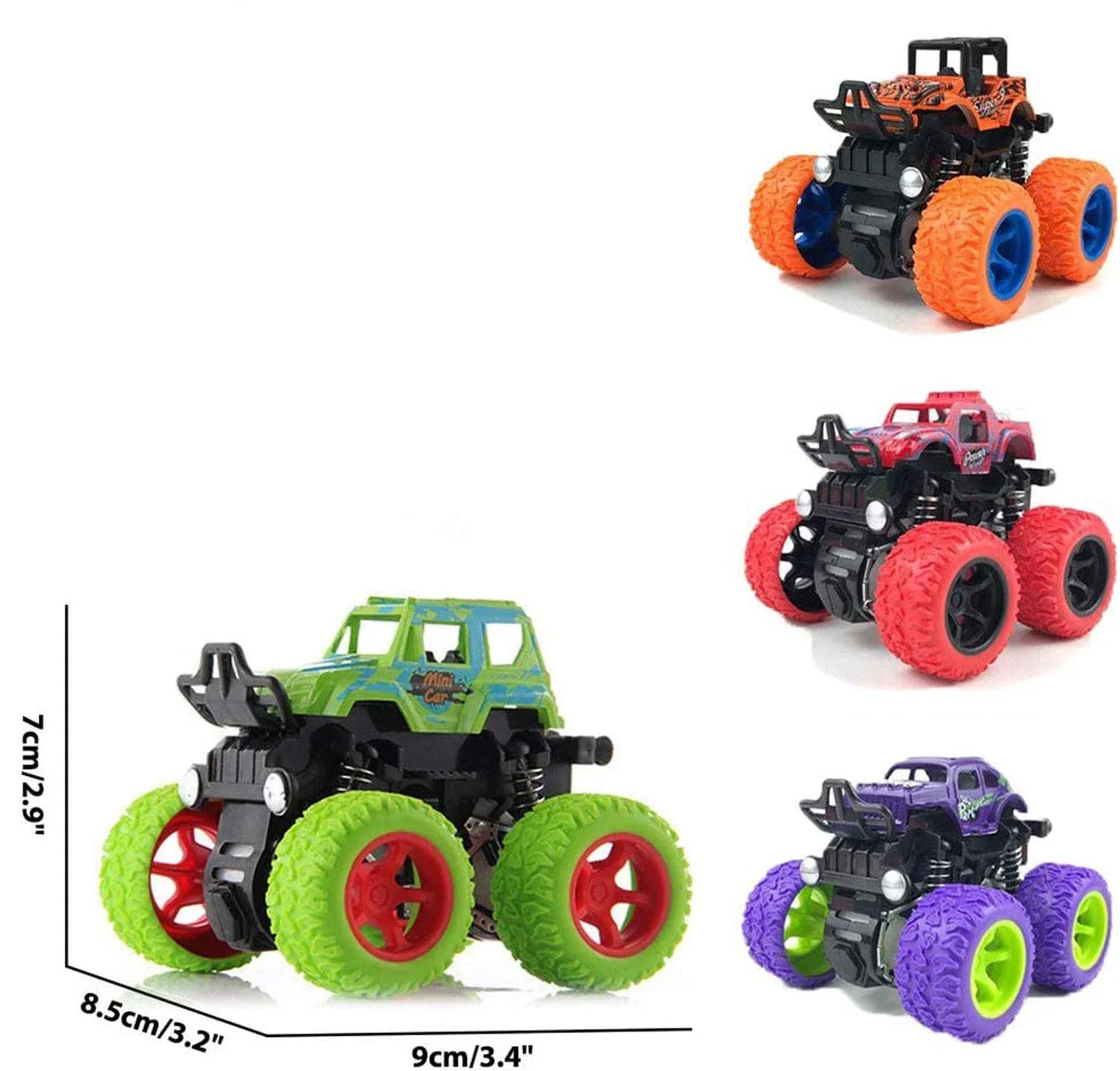 MOONBIFFY 1:36 Off-Road Inertial Diecast Car⭐⭐⭐⭐⭐